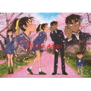 櫻花季（名偵探柯南）500 塊拼圖, size:38x53cm