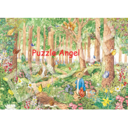 彼得兔TM與班傑明兔TM（彼得兔）500塊砌圖,  size:38x53cm