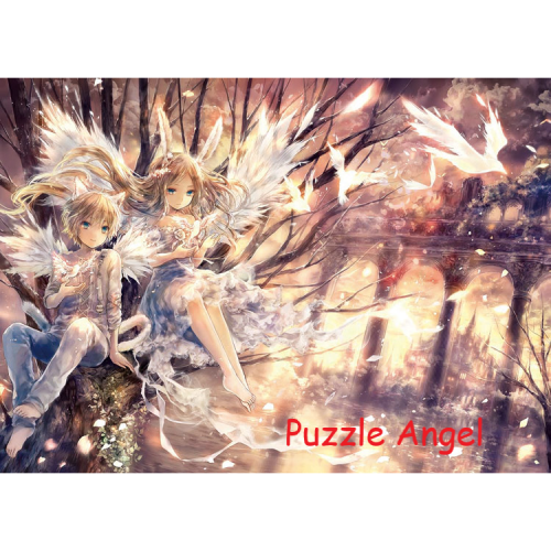 Moment 500 塊, 夜光砌圖 , size:38x53cm