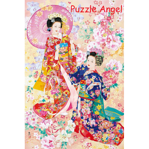 都乙女,美彩印刷（春代）1000塊,  size:50x75cm