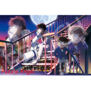 黃昏之城的對抗（名偵探柯南）1000 塊拼圖, size:50x75cm