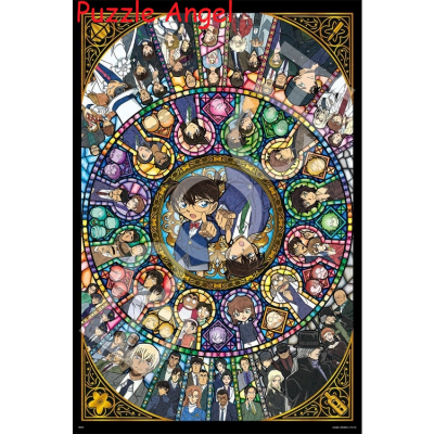 全明星交響曲（名偵探柯南）1000 塊拼圖, size:50x75cm