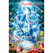 光輝未來（岸田義正）1000塊, 夜光砌圖, size:50x75cm