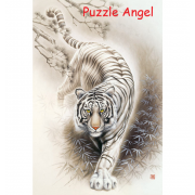 白虎圖（関口猪一郎）2016塊, 迷你版砌圖,  size:50x75cm