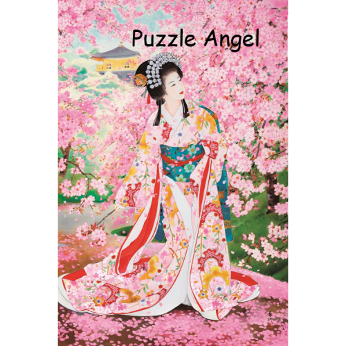 櫻姫,美彩印刷（春代）迷你版砌圖2016塊, size:50x75cm