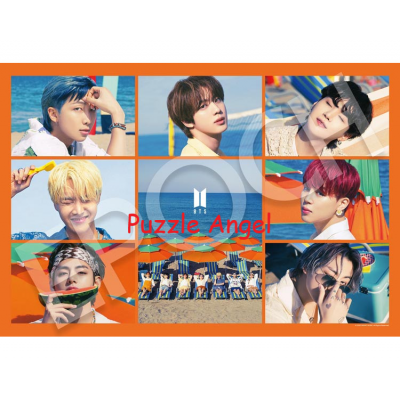 Permission to Dance（BTS）300塊砌圖, size:26x38cm