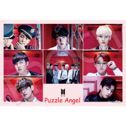 The Most Beautiful Moment in Life（BTS）300塊砌圖,  size:26x38cm