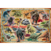 恐龍收藏（侏羅紀世界）300 塊拼圖, size:26x38cm