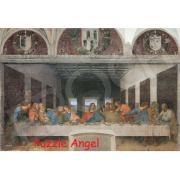 最後的晚餐迷你1053片拼圖, 世界極小, size:26x38cm