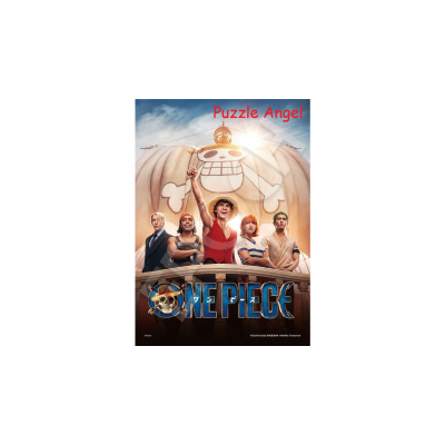 Netflix 影集《海賊王》草帽團（One Piece）500塊砌圖, size:38x53cm