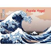 神奈川沖浪裏(冨嶽三十六景)　(葛飾北斎)2000 塊, 世界最小迷你版砌圖 , size:38x53cm