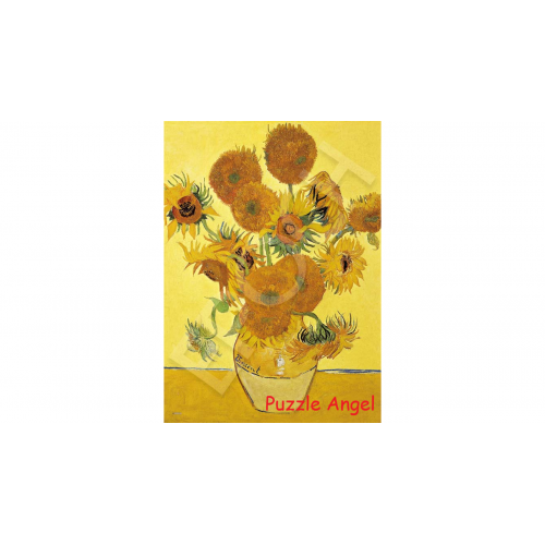 向日葵（梵高）2000 塊, 世界最小迷你版砌圖 , size:38x53cm