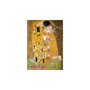 Kiss（Klimt）2000 塊, 世界最小迷你版砌圖 , size:38x53cm