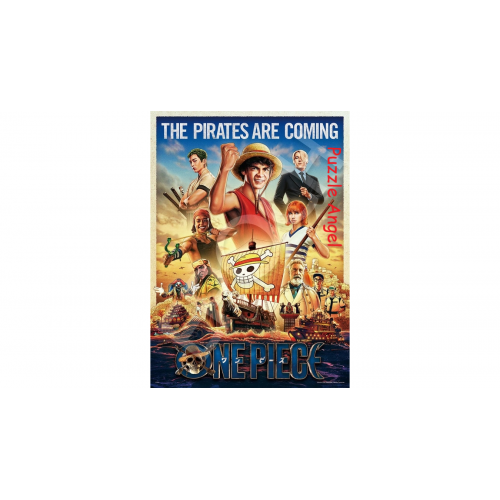 Netflix 影集《海賊王》海盜來襲（海盜來襲）2000塊, 世界最小迷你版砌圖, size:38x53cm