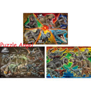 侏羅紀世界 ~復活的龍~（3合1砌圖） 72+81+96塊, size:18.2x25.7cm