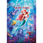 Ariel-閃耀之海-（小美人魚）（The Little Mermaid)300 塊, 裝飾貼紙砌圖, size:26x38cm