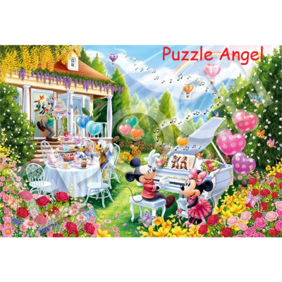 米奇和朋友們 愛的旋律 300 塊, 裝飾貼紙砌圖, size:26x38cm