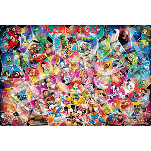 星星一閃（所有角色） 1000 塊, 裝飾貼紙砌圖,  size:50x75cm.