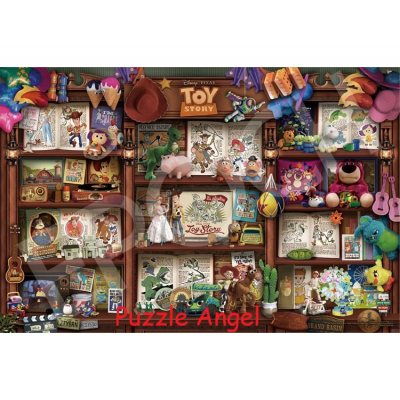 書架/反斗奇兵（Toy Story）1000 塊, 裝飾貼紙砌圖, size:50x75cm