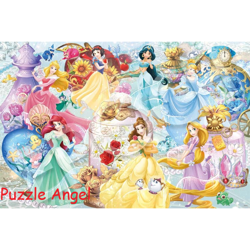 植物標本室 / 迪士尼公主 （公主）1000 塊, 裝飾貼紙砌圖, size:50x75cm