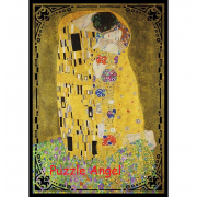 Kiss(Klimt)108塊, 彩色箔印刷砌圖 , size:18.2x25.7cm Kiss(Klimt)108塊, 彩色箔印刷砌圖 , size:18.2x25.7cm