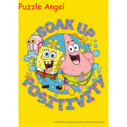 吸收正能量（海綿寶寶）108塊拼圖, size:18.2x25.7cm