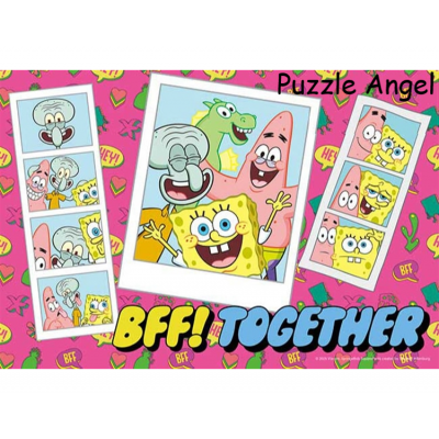 Sponge Bob最好的朋友！一起（海綿寶寶）300塊拼圖, size:26x38cm