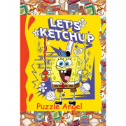 番茄醬Sponge Bob（海綿寶寶）300塊拼圖, size:26x38cm