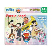 哆啦A夢 電影版 大雄的地球交響曲 歡樂 圓創會40塊 , 成品尺寸 26×37.5cm