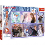 Frozen Puzzle 24塊, size:60x40cm
