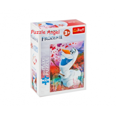 Frozen 2 Olaf Puzzle 20塊, size:22x16cm 