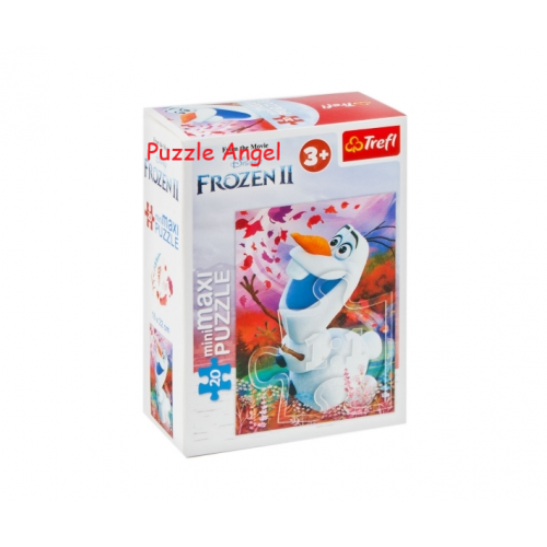 Frozen 2 Olaf Puzzle 20塊, size:22x16cm 