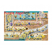 地下秘密基地 小黃人！ 1000 塊拼圖, size:50x75cm