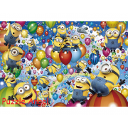 小黃人氣球節（小黃人）1000 塊拼圖, size:50x75cm