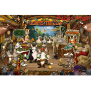 音樂劇(達洋貓) 1000塊拼圖, size:50x75cm