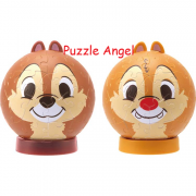 Pazz Rollin -Chip & Dale（球體拼圖）60 塊x2個, size:直徑7.6cm