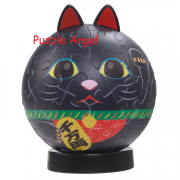 Pazu Koro Rin 招財貓黑色 60塊, size:直徑7.6cm