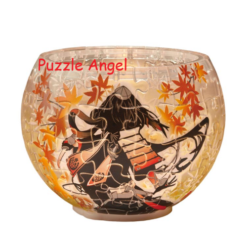 剪影 - Imakane（Touken Ranbu）( 刀劍亂舞)80 塊, 成品尺寸:直徑 10 cm×高 7 cm