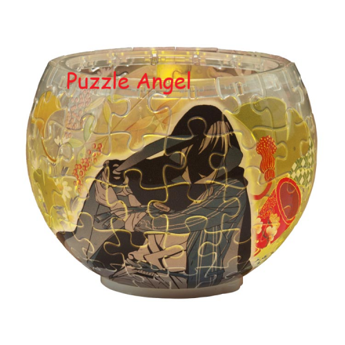 剪影 - 山霧邦弘（Touken Ranbu）( 刀劍亂舞)80 塊, 成品尺寸:直徑 10 cm×高 7 cm