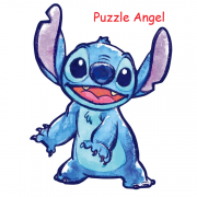 拼圖剪影 （Lilo & Stitch） 260 件裝 拼圖, 成品尺寸:32.2×42.1cm